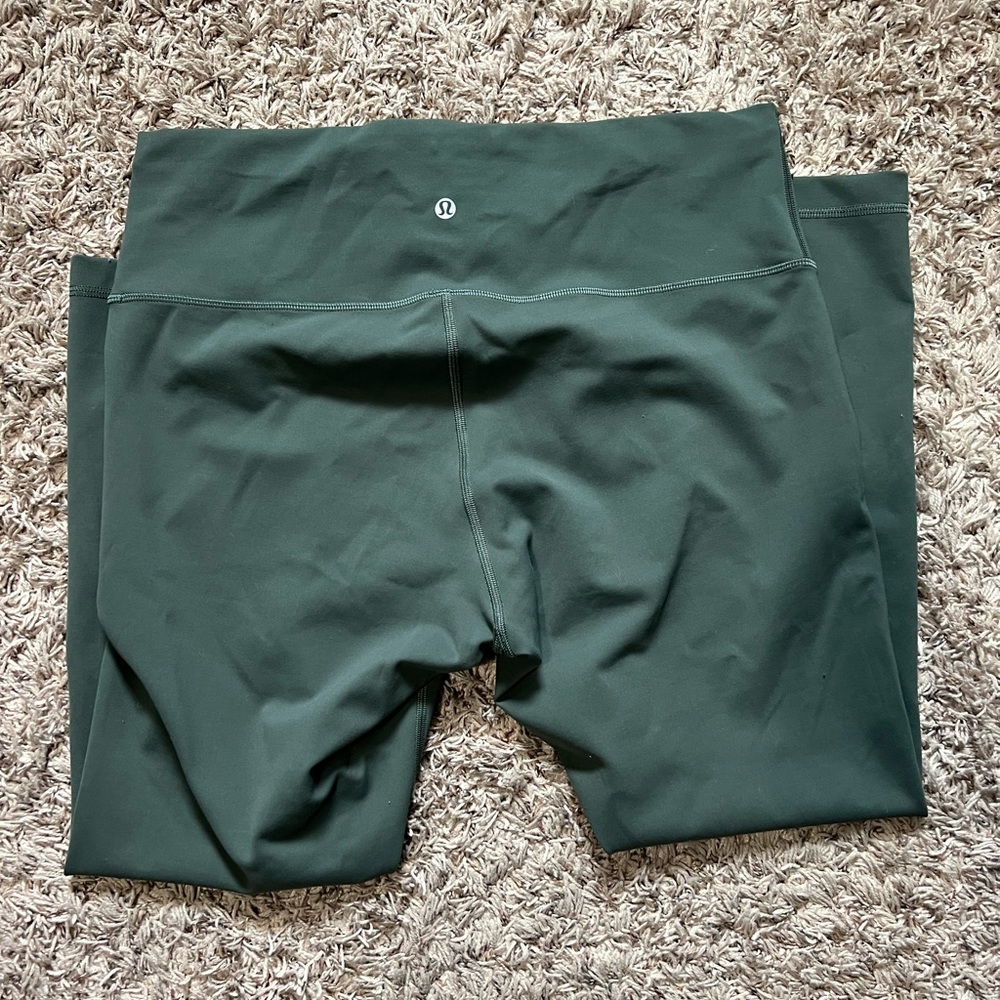 Lululemon Wunder Trains, size 16, 25 in inseam, Smoked Spruce